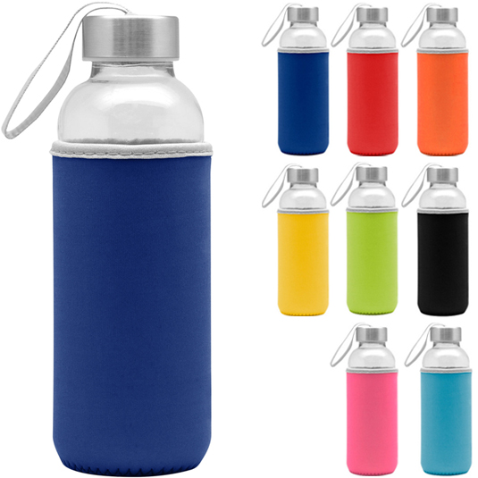 Botella Caramayola Vidrio 440cc