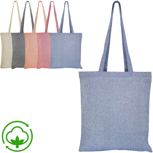 Bolsa de Algodón Denim Reciclado
