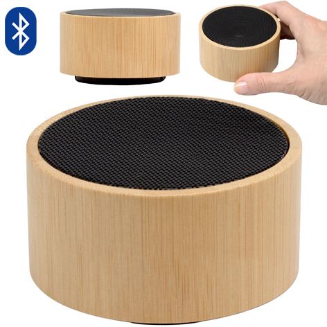 Parlante Bluetooth Bambú