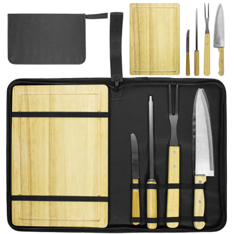 BBQ Set Parrilla 5 Piezas