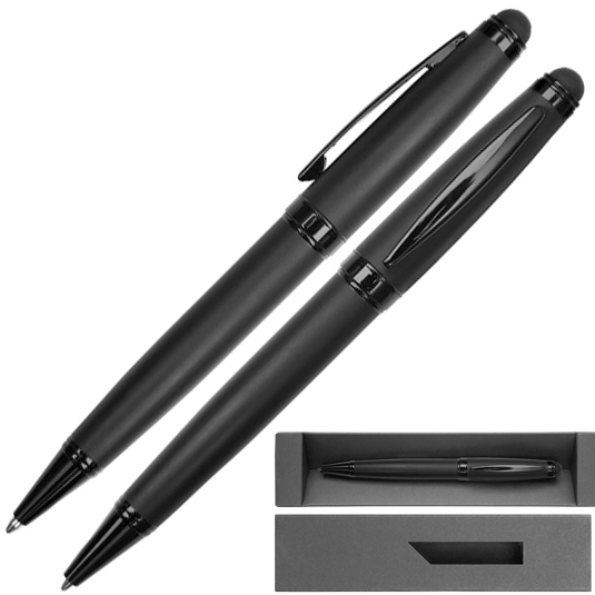 Bolí­grafo Metálico Touch con Estuche