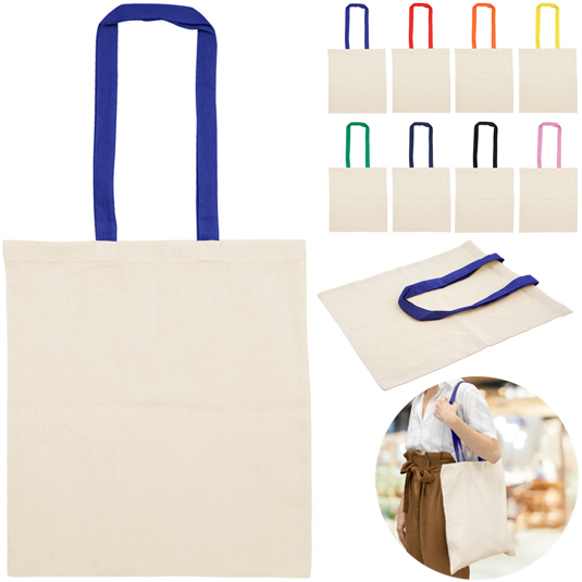 Bolsa Algodón Bicolor 38x42