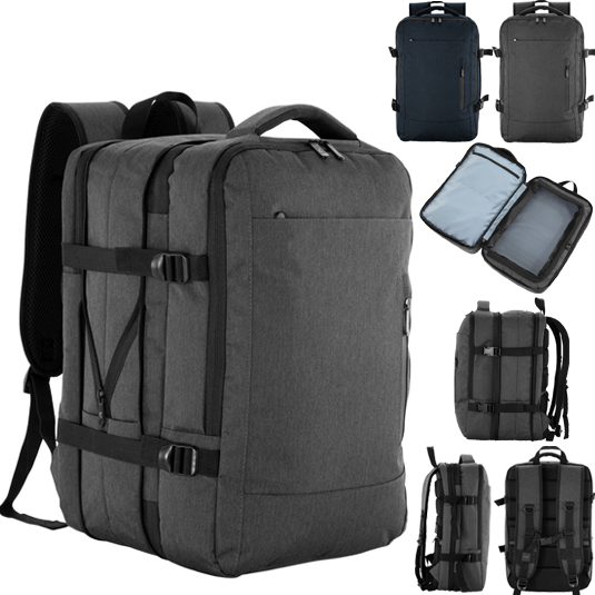Mochila Carry On Porta Notebook Expandible 30L