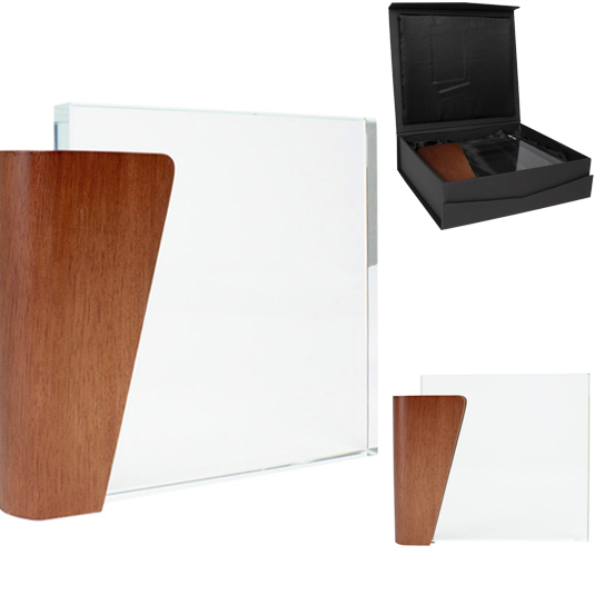 Trofeo Madera Cristal