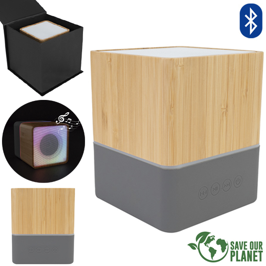 Parlante Bluetooth Bambú