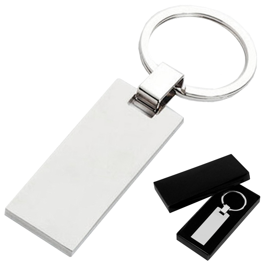 Llavero Metálico Rectangular