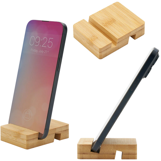 Soporte Celular Bambú