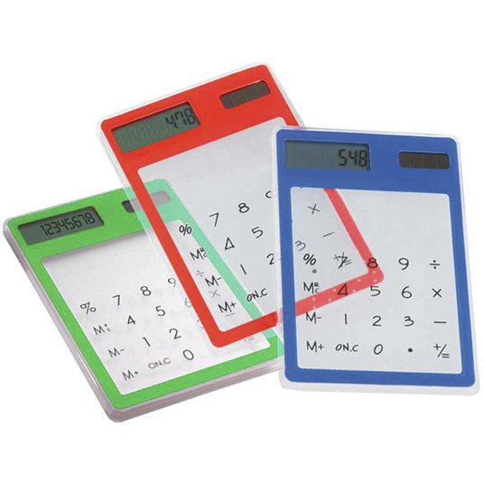 Calculadora Solar Transparente