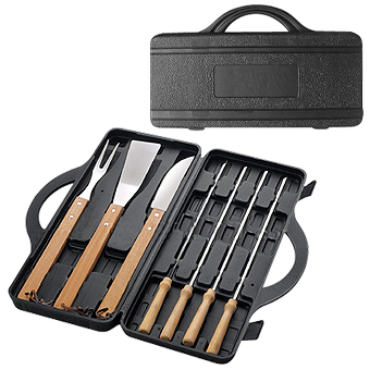 BBQ Set Parrilla 7 Piezas