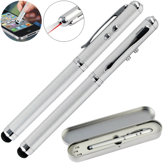 Bolígrafo Linterna/Puntero Láser Touch