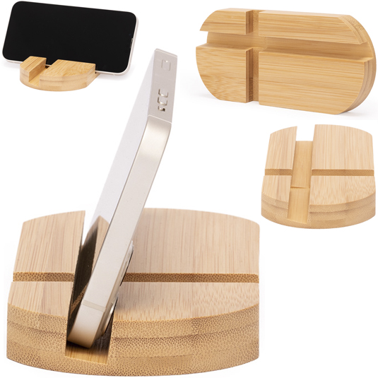 Soporte Celular Bambú