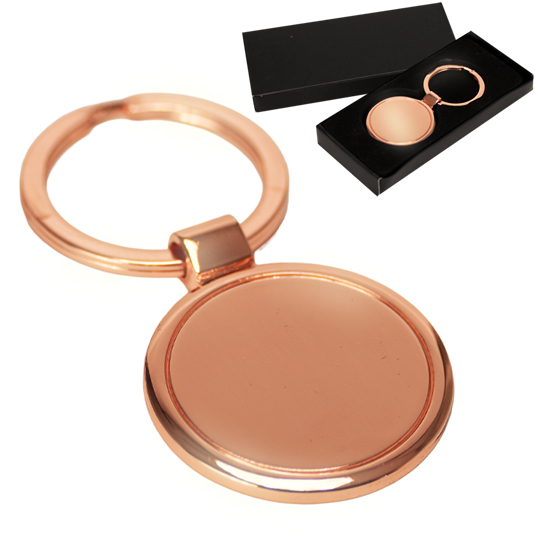 Llavero Redondo Encobrizado